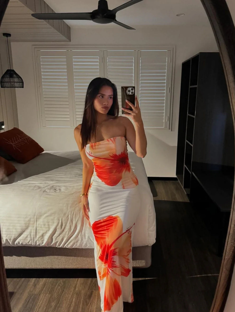 Robe Fleur de feu
