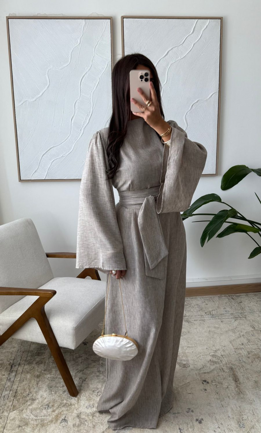 Robe ceinturée