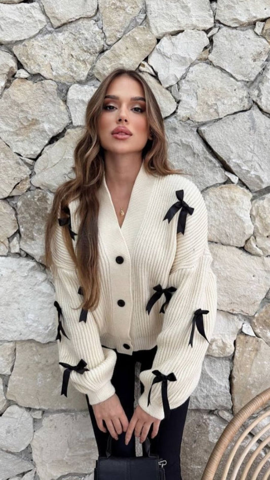 Cardigan papillon