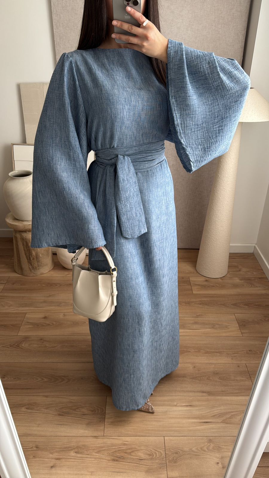 Robe ceinturée